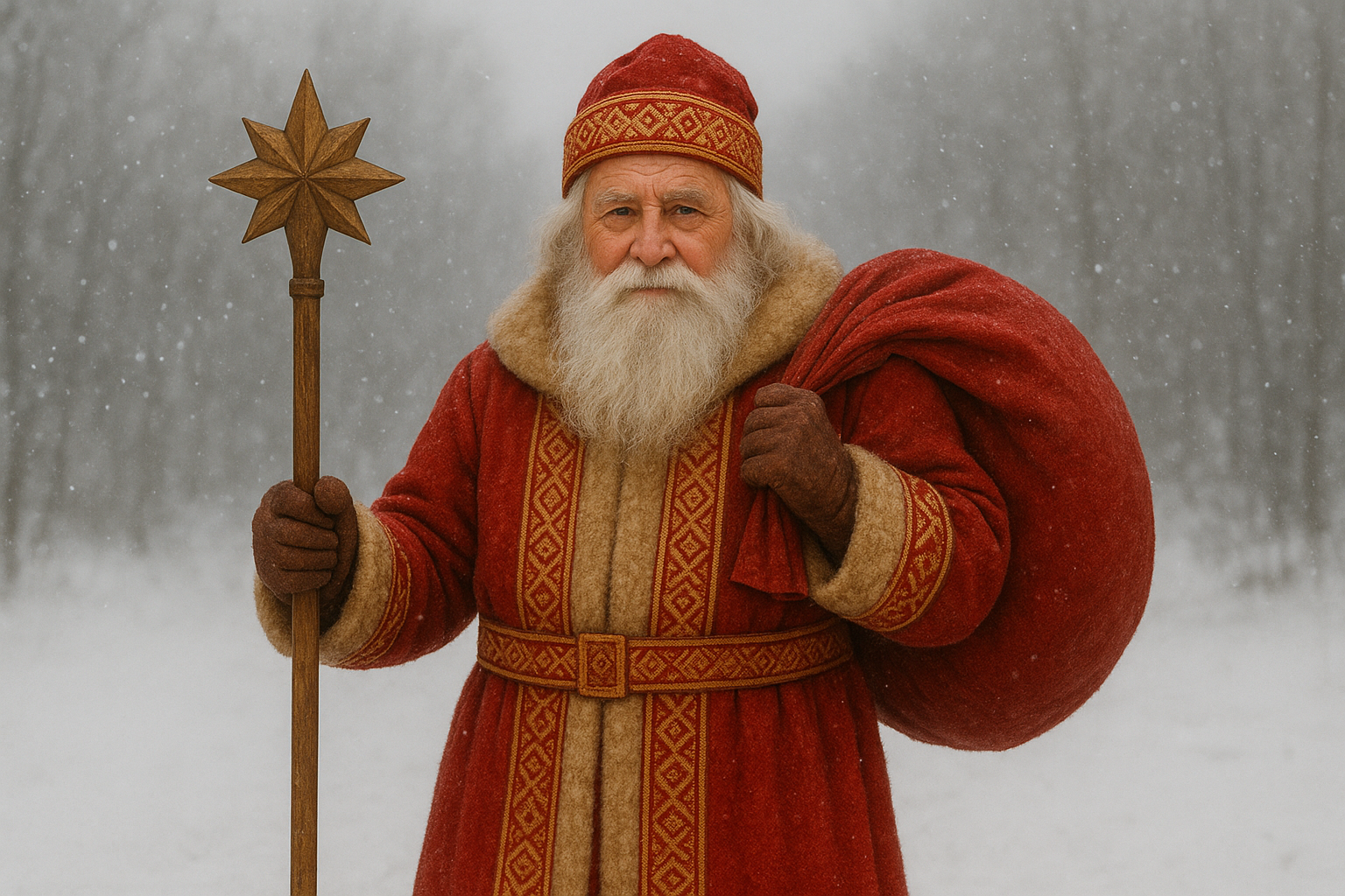 В гости к Чувашскому Деду Морозу