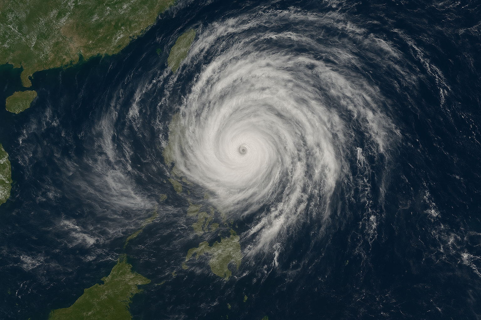  Супертайфун «Рагаса» приближается к южному Китаю