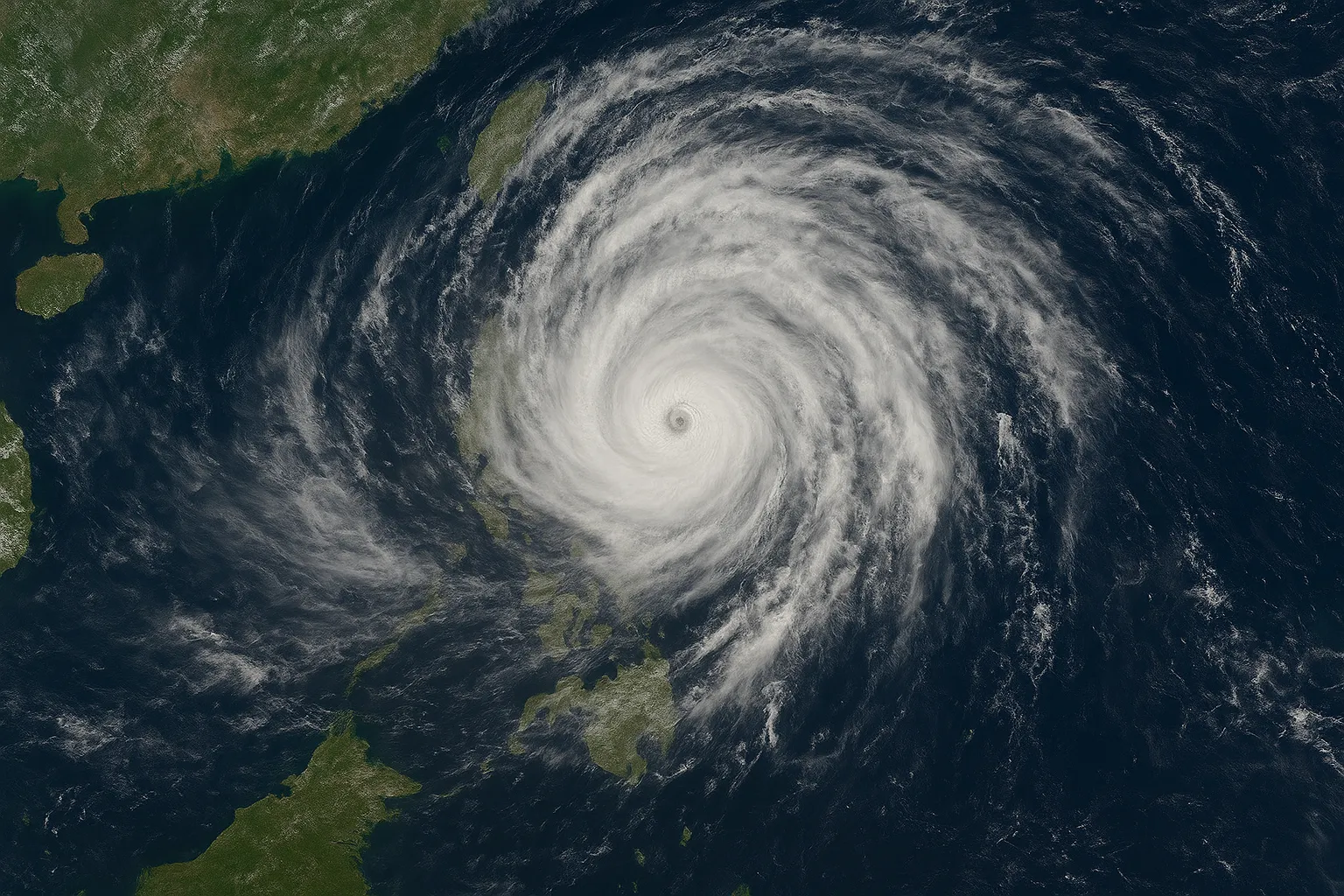  Супертайфун «Рагаса» приближается к южному Китаю