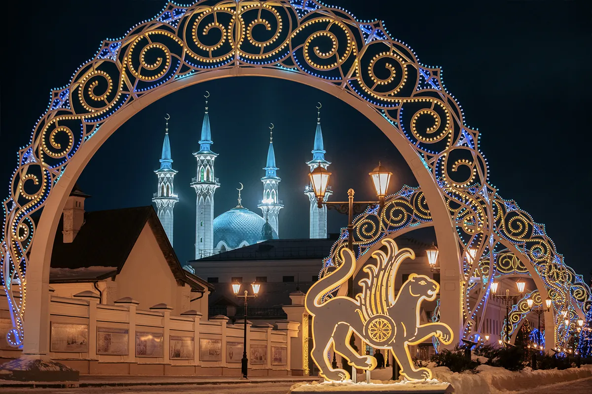 Новогодняя жемчужина Поволжья