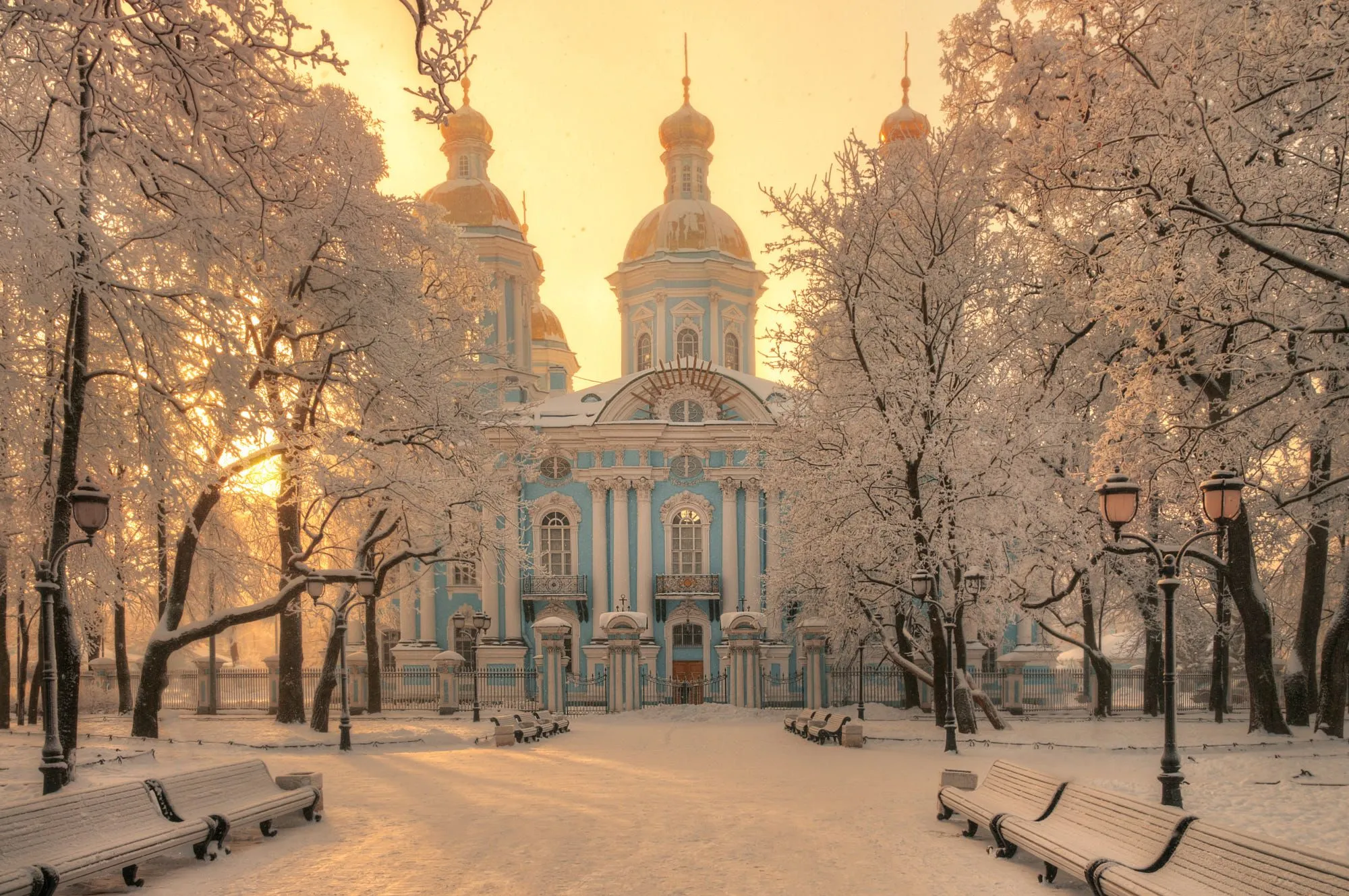 Зима в сердце Петербурга (ж/д)