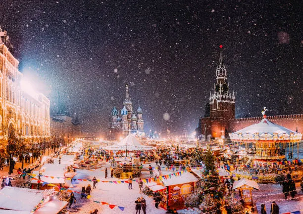 В Москву на Новогодние праздники
