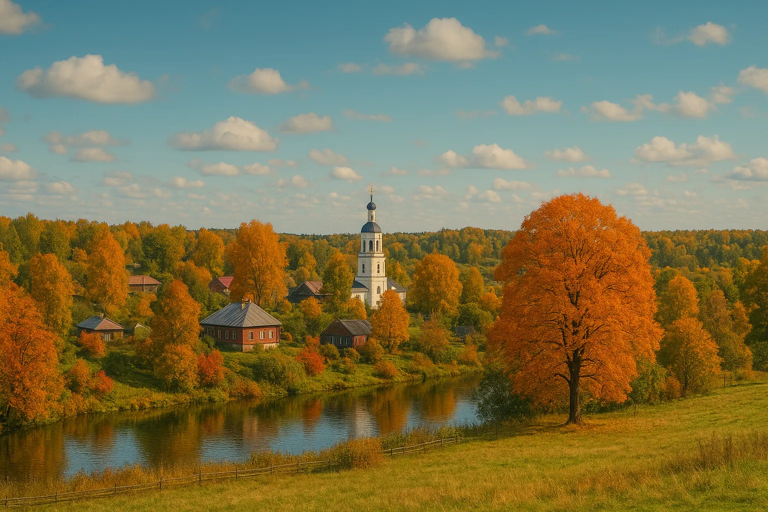 В гостях у Пушкина: осени волшебство
