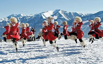 Кавказ на Новый год