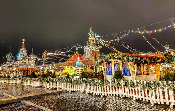 Рождественские каникулы в Москве